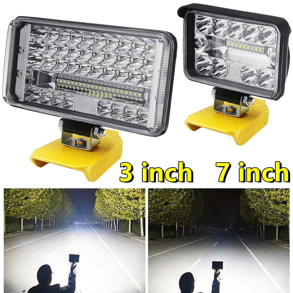 LED Work Lights 204W 8600LM Flashlights For  XR 18V 20V Lithium Battery UK