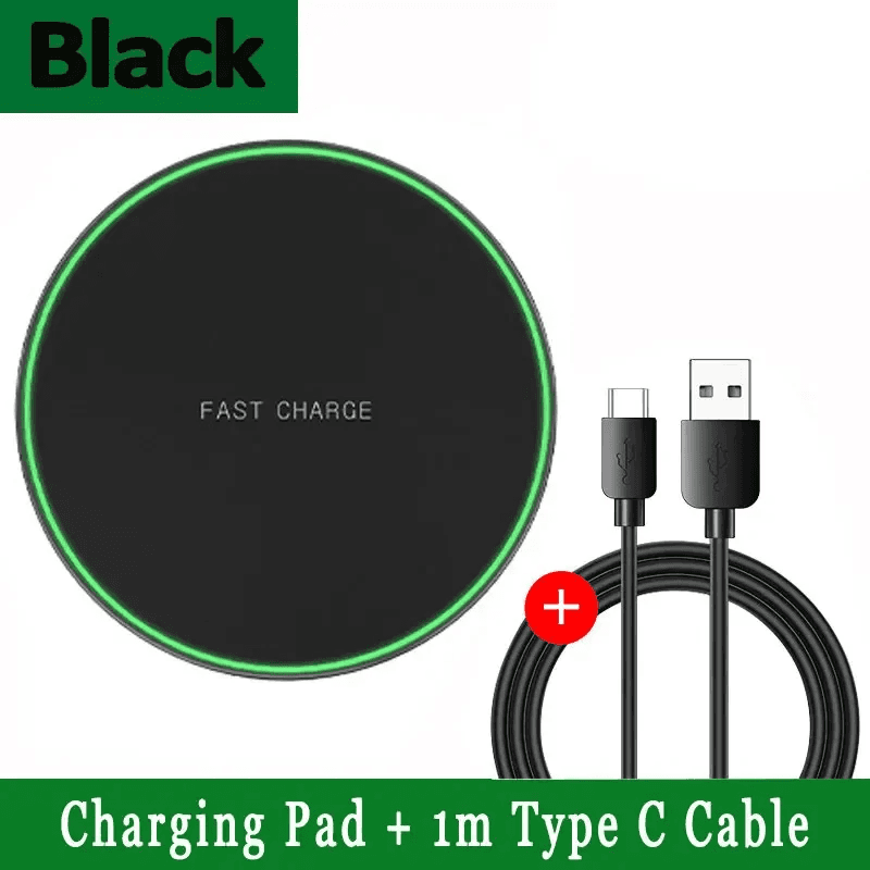 30W Fast Wireless Charger For 15 14 13 12 X Pro Max 8 Galaxy S23 Xiaomi Wireless Charging Station Chargers
