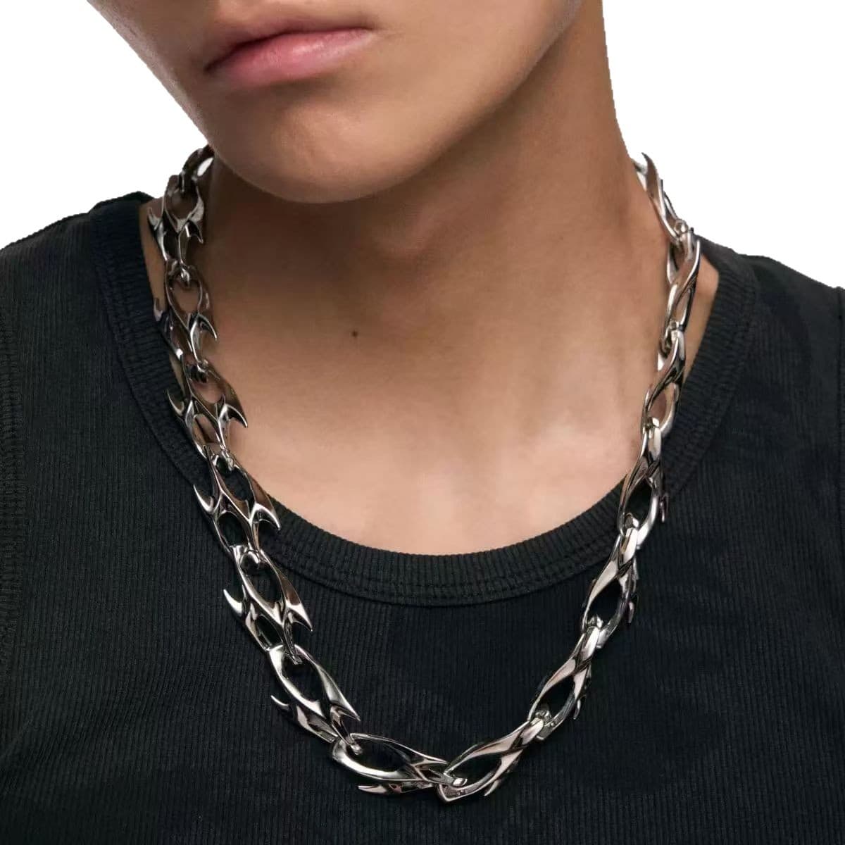 Mens And Womens Punk-style Minimalist Personalized Necklace