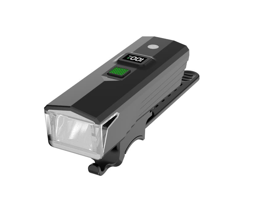 Night Riding Gear With A High-intensity Front Light Rechargeable Bike Light
