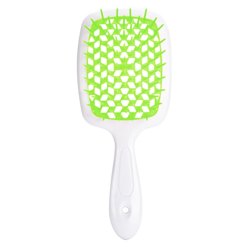 Detangling Comb With Hollow Design Doesnt Snag Hairsuitable For Both Curly And Straight Hair