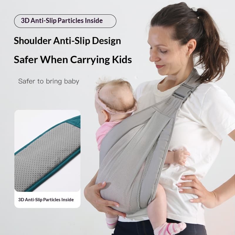 Babys Lightweight Breathable Mesh Carrier