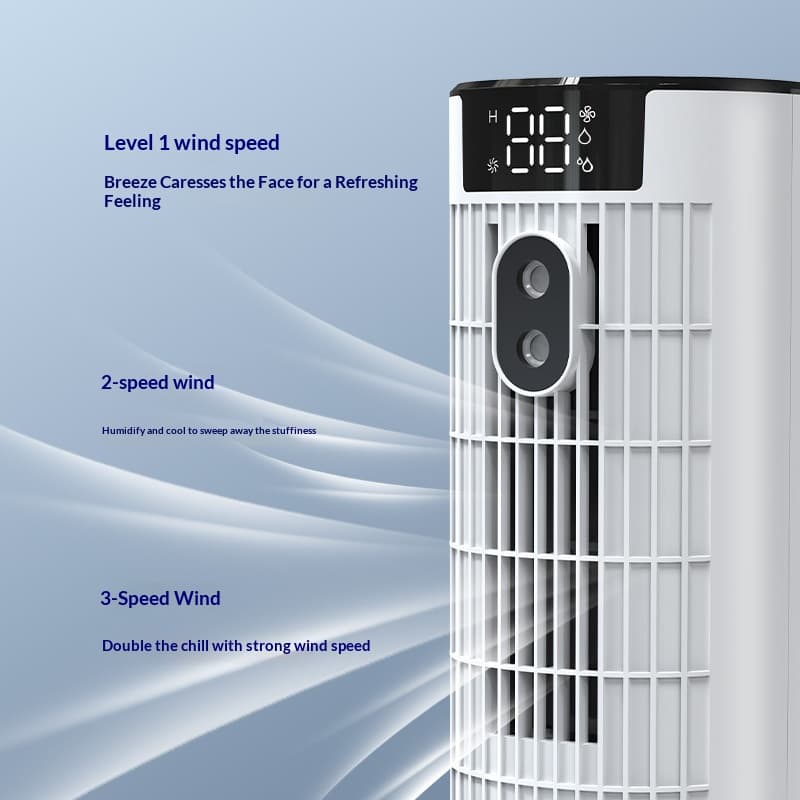 Head-shaking Large-spray Air-conditioning Fan Water-cooled Type